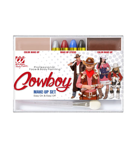 e-carnavalskleding-SYK Opmaak setjes voor cowboys