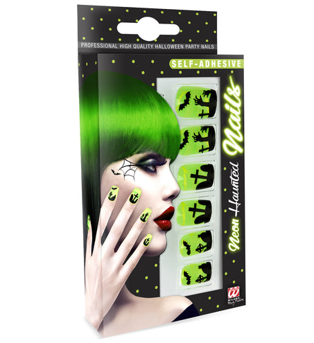 e-carnavalskleding-SYK Opplaknagels spooky neon