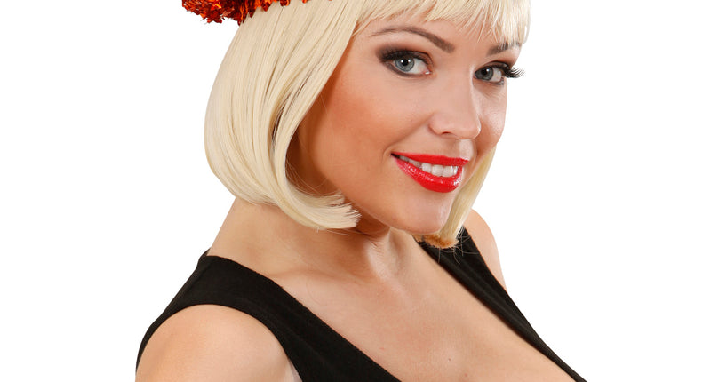 e-carnavalskleding-SYK Oranje baret pailletten glitter muts