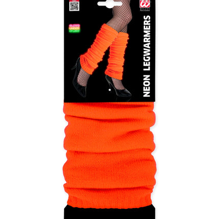e-carnavalskleding-SYK Oranje beenwarmers neon