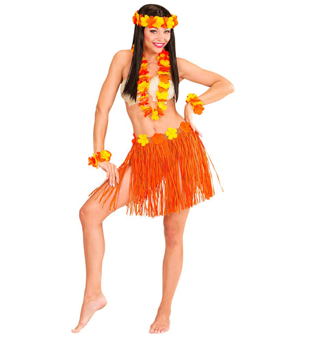 e-carnavalskleding-SYK Oranje Hawaii set WK