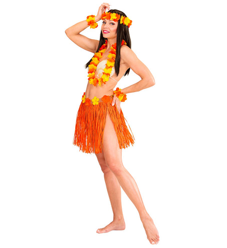 e-carnavalskleding-SYK Oranje Hawaii set WK
