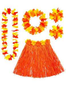 e-carnavalskleding-SYK Oranje Hawaii set WK
