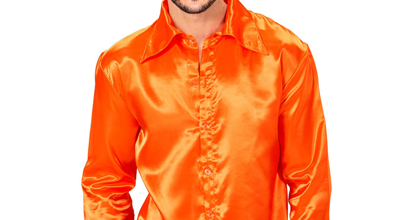 e-carnavalskleding-SYK Oranje jaren 70 Disco shirtjes