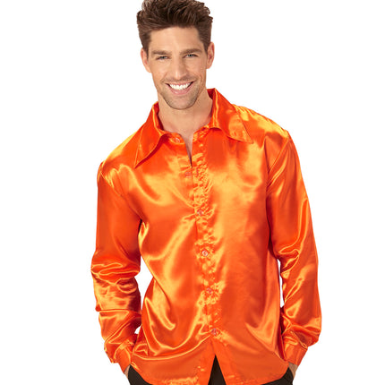 e-carnavalskleding-SYK Oranje jaren 70 Disco shirtjes