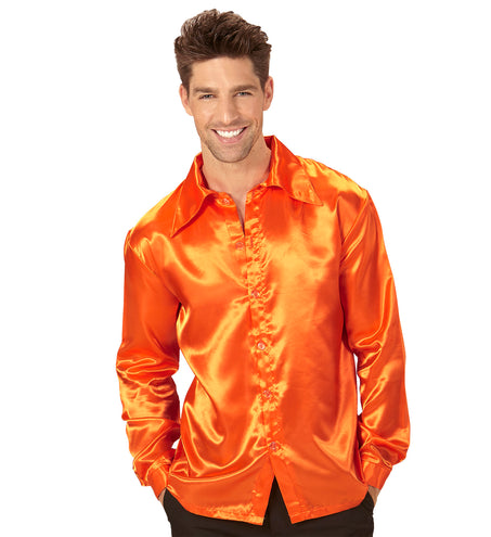 e-carnavalskleding-SYK Oranje jaren 70 Disco shirtjes