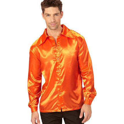 e-carnavalskleding-SYK Oranje jaren 70 Disco shirtjes