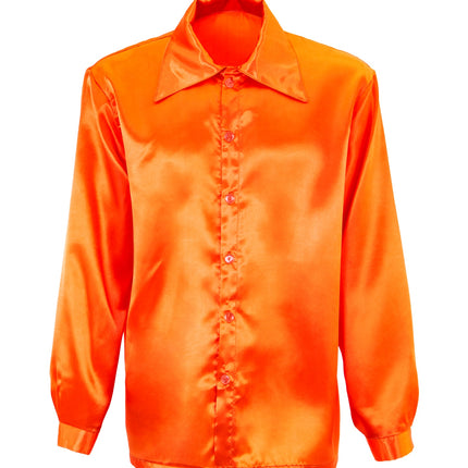e-carnavalskleding-SYK Oranje jaren 70 Disco shirtjes