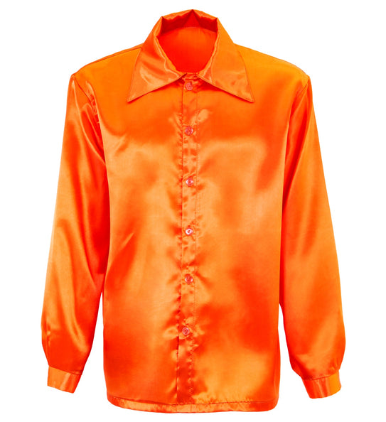 e-carnavalskleding-SYK Oranje jaren 70 Disco shirtjes