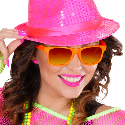 e-carnavalskleding-SYK Oranje karakter bril Blues brother