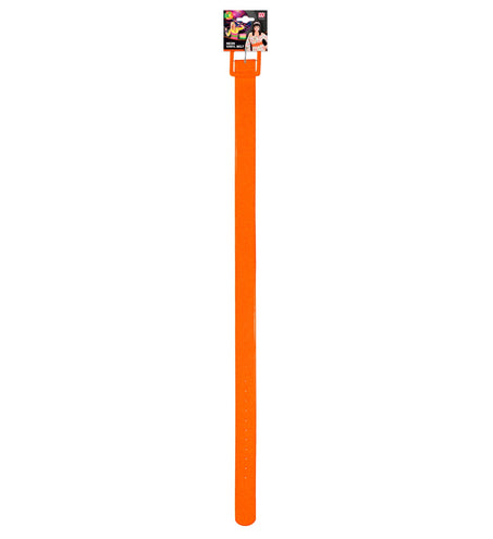e-carnavalskleding-SYK Oranje neon riem in vinyl