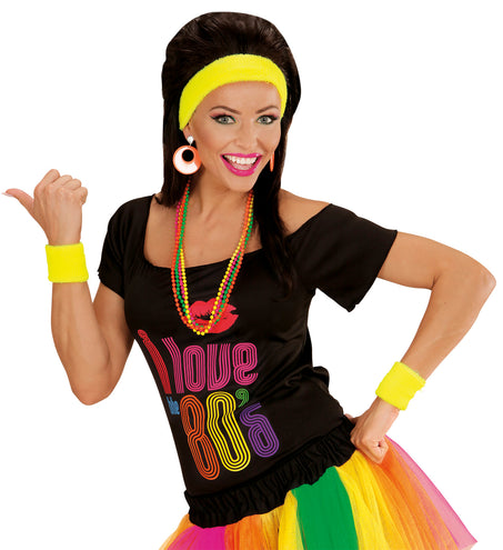 e-carnavalskleding-SYK Oranje oorbellen neon disco
