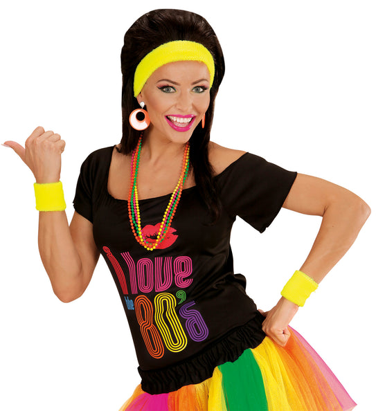 e-carnavalskleding-SYK Oranje oorbellen neon disco