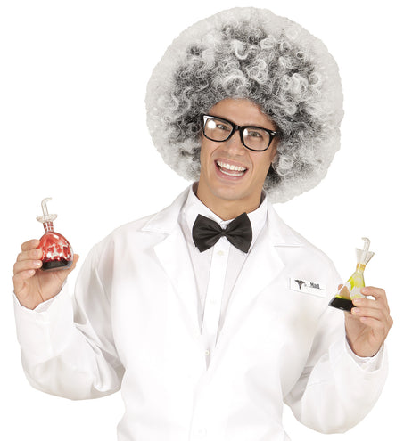 e-carnavalskleding-SYK Oude man of Einstein pruik