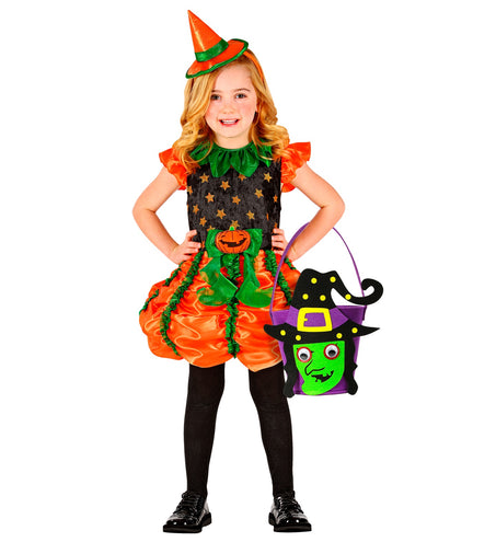 e-carnavalskleding-SYK Paars heksen snoeptasje halloween