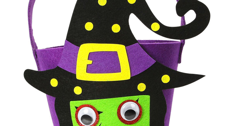 e-carnavalskleding-SYK Paars heksen snoeptasje halloween