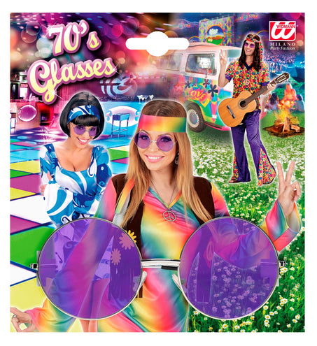 e-carnavalskleding-SYK Paarse bril jaren 70