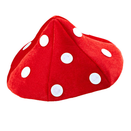 e-carnavalskleding-SYK Paddestoelen muts kabouter