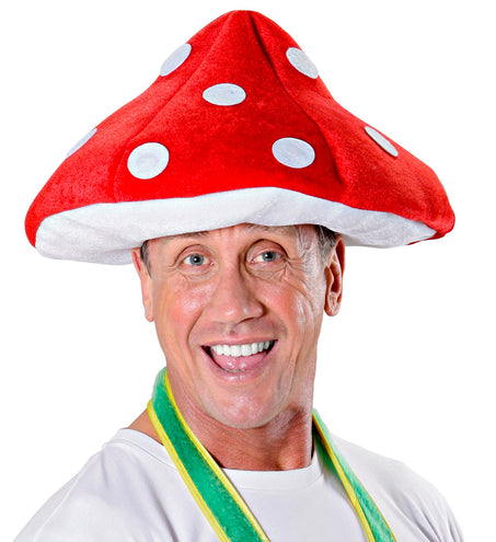 e-carnavalskleding-SYK Paddestoelen muts kabouter