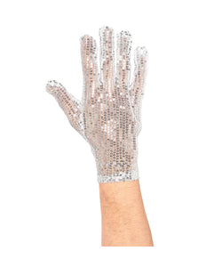 e-carnavalskleding-SYK Pailletten handschoen deluxe met pailletten
