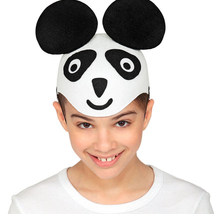 e-carnavalskleding-SYK Panda hoed kinderen