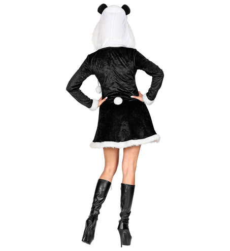 e-carnavalskleding-SYK Panda jurk dames