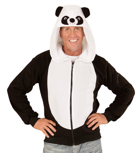 e-carnavalskleding-SYK Panda truitjes met ritssluiting