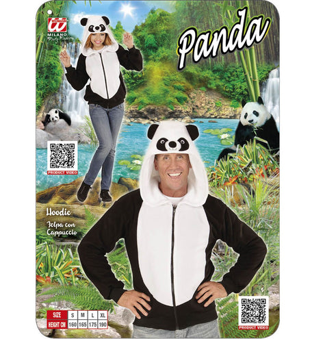 e-carnavalskleding-SYK Panda truitjes met ritssluiting