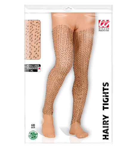 e-carnavalskleding-SYK Panty harige benen