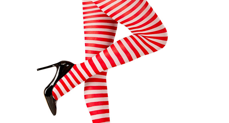 e-carnavalskleding-SYK Panty rood wit gestreept Pipi