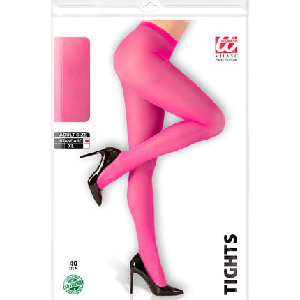 e-carnavalskleding-SYK Panty roze dames