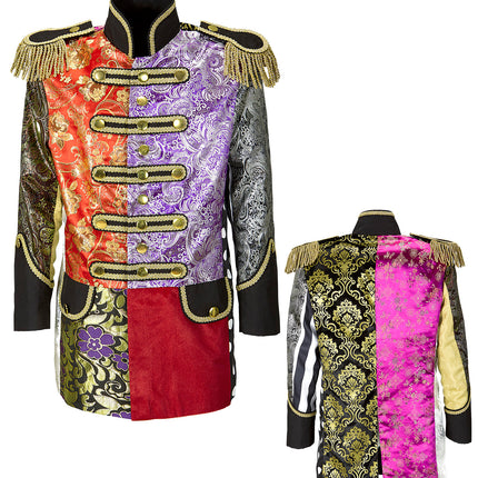 e-carnavalskleding-SYK Parade show jas van jacquard