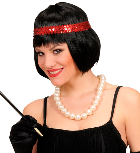e-carnavalskleding-SYK Parel ketting grote parels