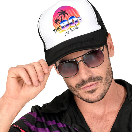e-carnavalskleding-SYK Pet jaren 80 disco is black