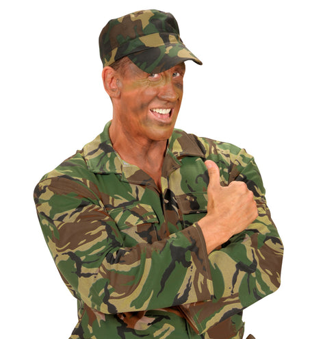 e-carnavalskleding-SYK Pet Militair Mark