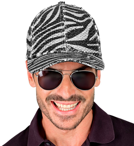 e-carnavalskleding-SYK Pet pailletten zebra