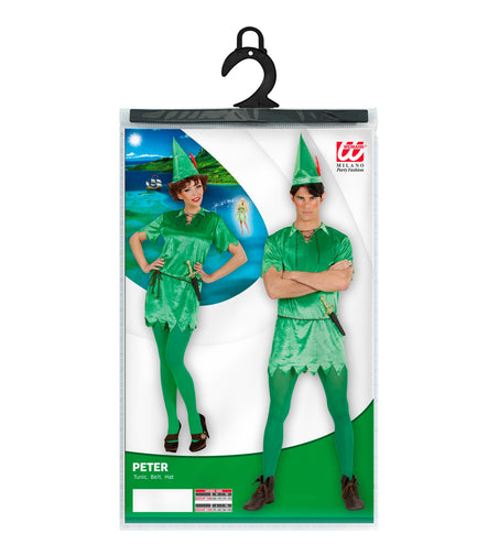 e-carnavalskleding-SYK Peter Pan kostuum unisex