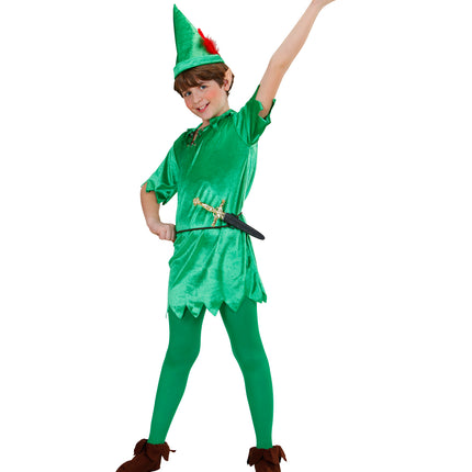 e-carnavalskleding-SYK Peter pan pak kinderen unisex