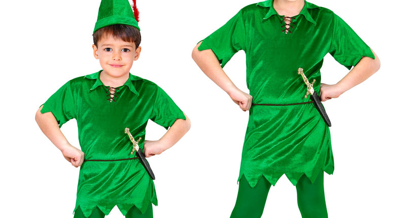 e-carnavalskleding-SYK Peter pan pak kinderen unisex