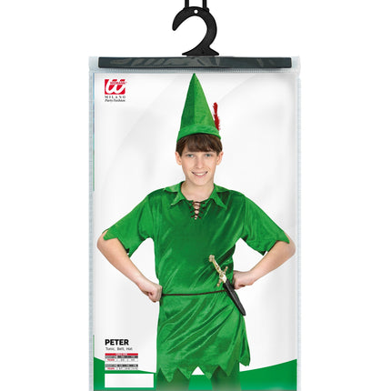e-carnavalskleding-SYK Peter pan pak kinderen unisex