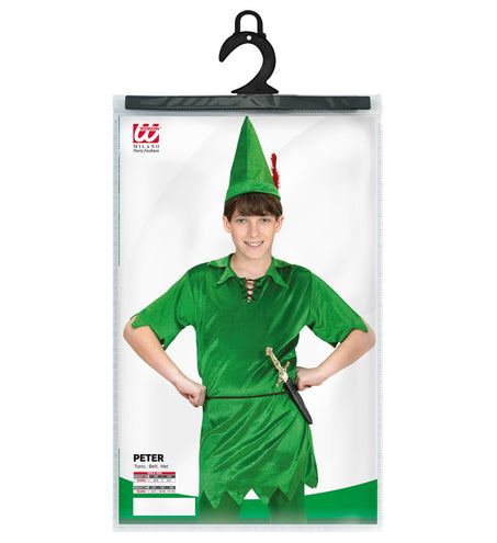 e-carnavalskleding-SYK Peter pan pak kinderen unisex