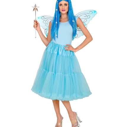 e-carnavalskleding-SYK Petticoat licht blauw tule 65cm