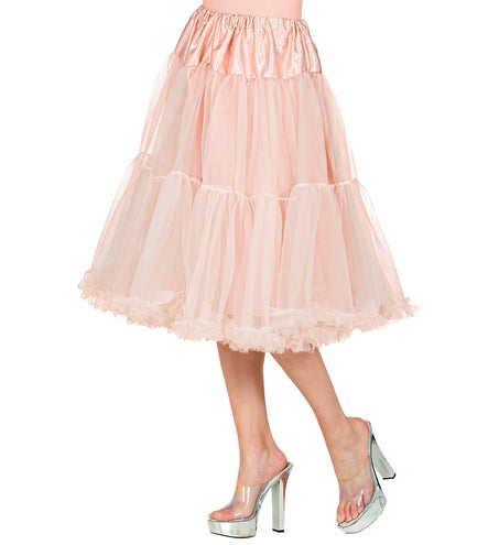 e-carnavalskleding-SYK Petticoat oud roze tule 65cm
