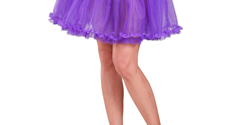 e-carnavalskleding-SYK Petticoat zwart/paars dames