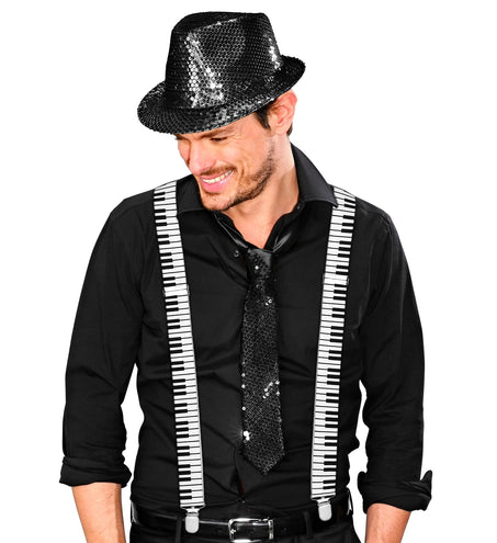 e-carnavalskleding-SYK Piano bretels