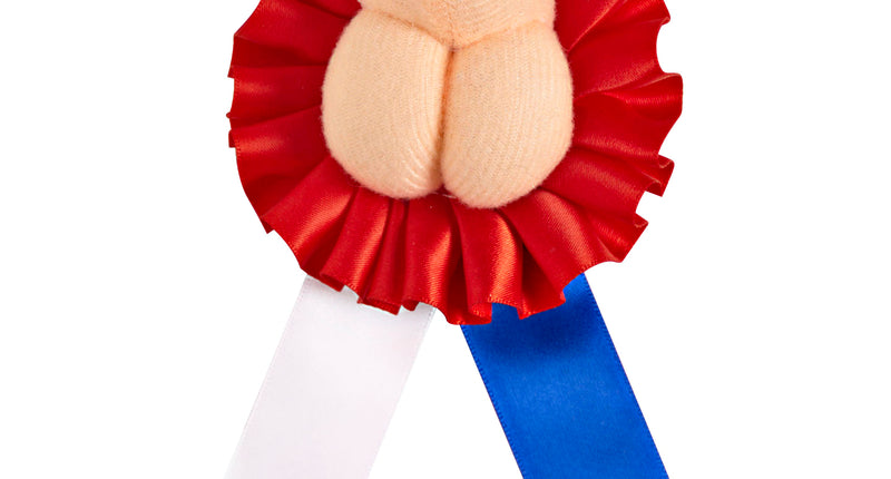 e-carnavalskleding-SYK Piemel award penis onderscheiding broche