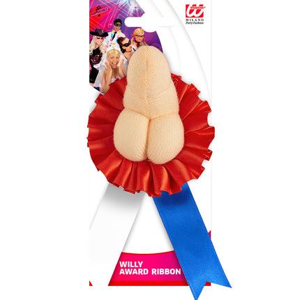 e-carnavalskleding-SYK Piemel award penis onderscheiding broche