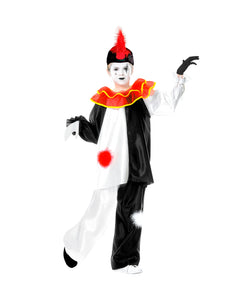 e-carnavalskleding-SYK Pierrot kostuum Pieter kind