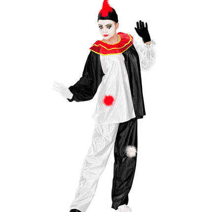 e-carnavalskleding-SYK Pierrot pak blacky