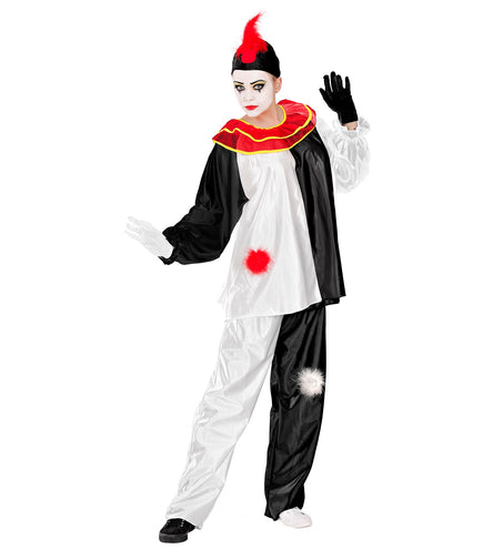 e-carnavalskleding-SYK Pierrot pak blacky
